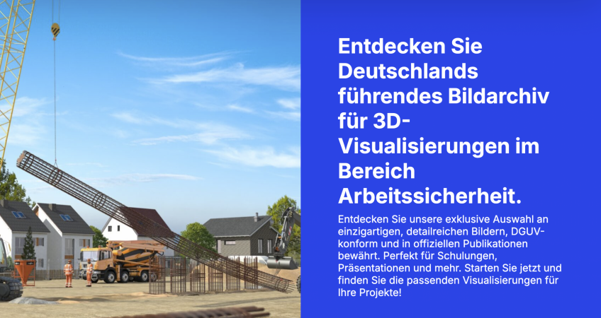 DGUV-konforme Arbeitsschutz-Bilder sofort downloaden: Starten Sie den neuen Polyverse Market! Polyverse-Market der online Shop für Arbeitschutz Illustrationen